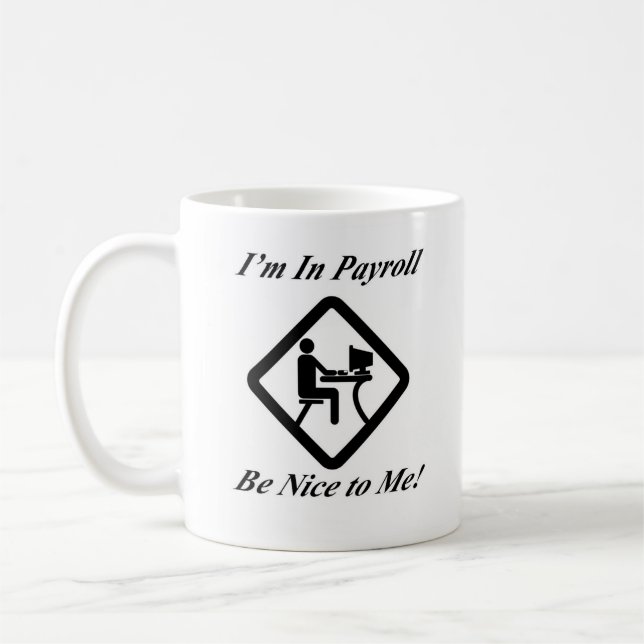Mug Je suis en paie (Gauche)