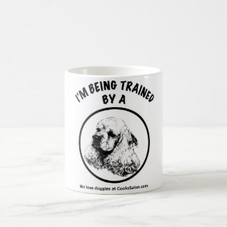 Mug Je suis entraîné par un Espagnol Cocker