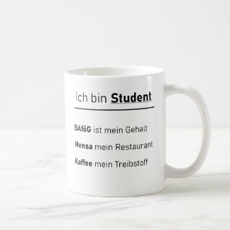 Mug "Je suis étudiant" Cadeau, étudiants