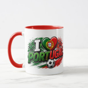 Mug Je suis FAN DU PORTUGAL Fierté Portugaise Foot
