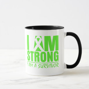 Mug Je suis fort je suis un lymphome non Hodgkinien de