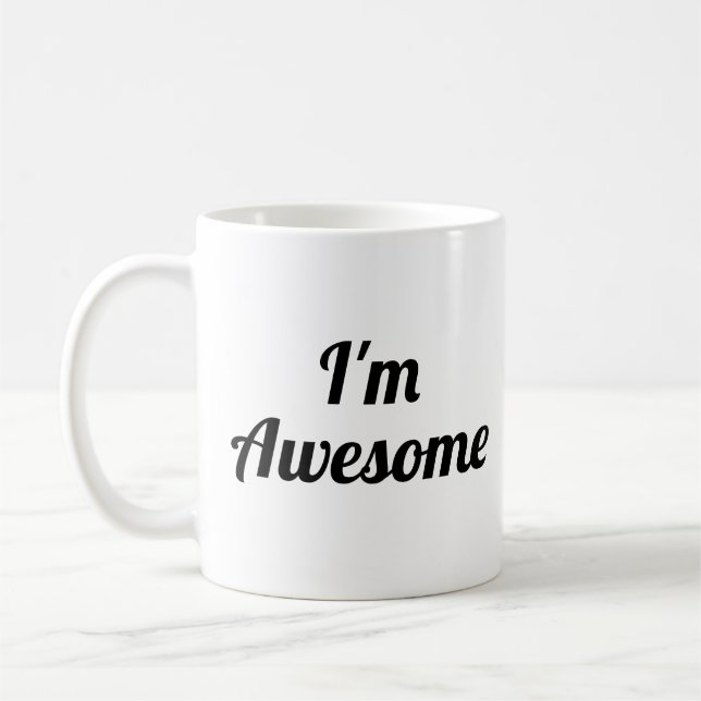 Mug Je suis génial (Gauche)
