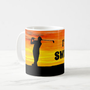 Mug "Je suis golf drôle d'un partouzeur"