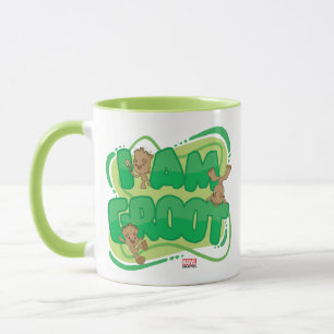 Mug Je Suis Groot Character Art Text