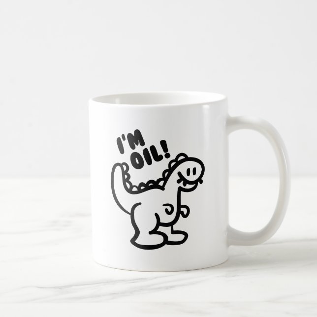 Mug Je suis Huile ! (Droite)