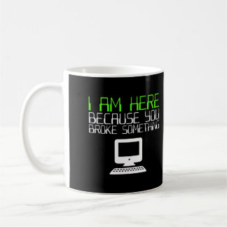 Mug Je Suis Ici Parce Que Vous Avez Fractionné Quelque