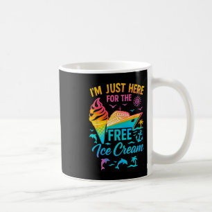 Mug Je suis juste ici pour la croisière familiale de g