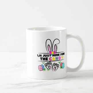 Mug Je suis juste ici pour les bonbons