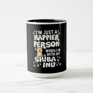 Mug Je suis juste une personne heureuse quand il avec 