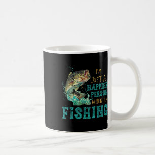 Mug Je suis juste une personne plus heureuse quand je