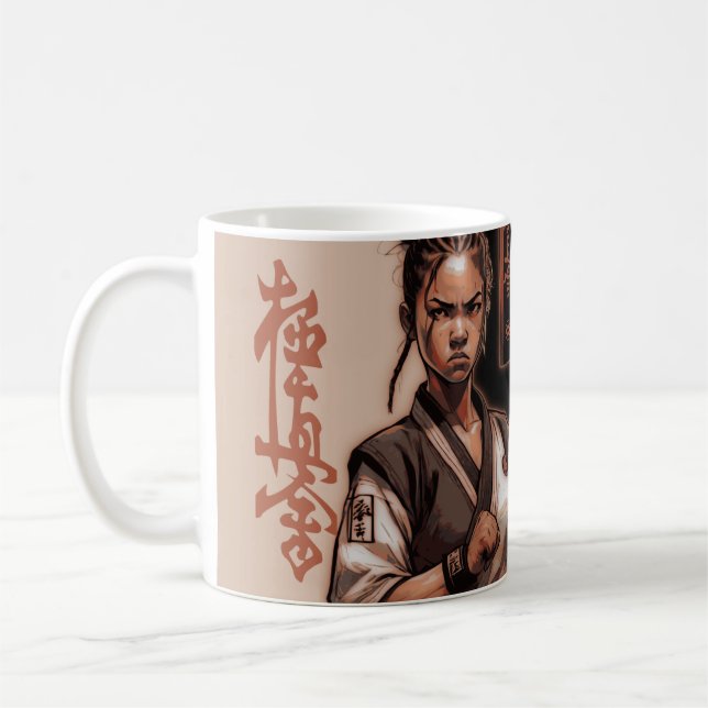 Mug Je suis Kyokushin, Indestructible, Invincible (Gauche)