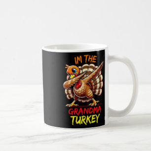Mug Je suis la dinde grand-mère appariée au groupe fam