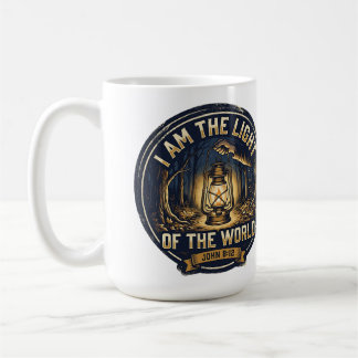 Mug Je suis la lumière du monde Jean 8:12 Lanterne