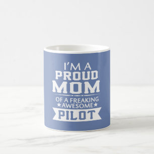 Mug Je suis la MAMAN D'UN PILOTE FIER