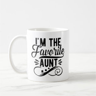 Mug Je suis la tante préférée