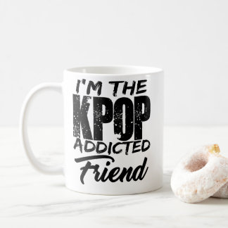 Mug Je suis l'ami dépendant de KPOP