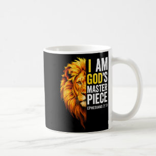 Mug Je suis le chef-d'œuvre de Dieu chrétien Ephésiens