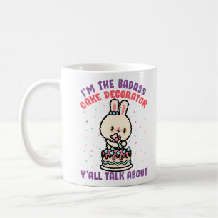 Mug Je suis le décorateur de gâteaux Badass Baker Baki