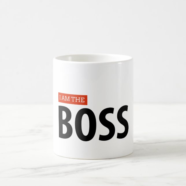 Mug Je suis le patron - attaquez pour des patrons (Centre)