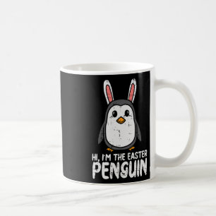 Mug Je suis le pingouin de Pâques Oreilles de lapin mi