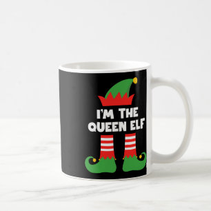 Mug Je suis le Queen Elf Funny Xmas Matching Family Gr