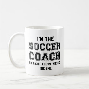 Mug Je suis l'entraîneur de football