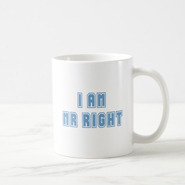 Mug Je suis M. Right (Droite)