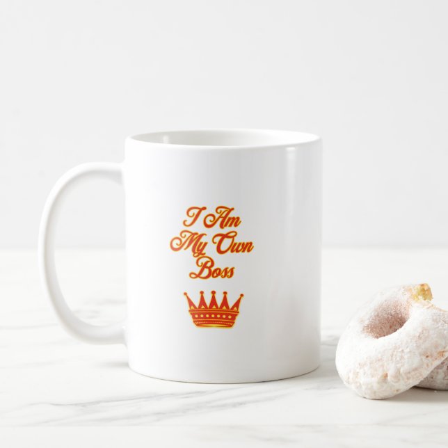 Mug Je Suis Mon Propre Chef (Avec donut)