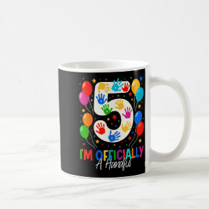 Mug Je suis officiellement un peu ingérable cinq 5 ans