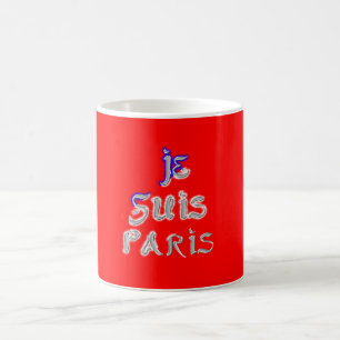 Mug Je Suis Paris Art Print