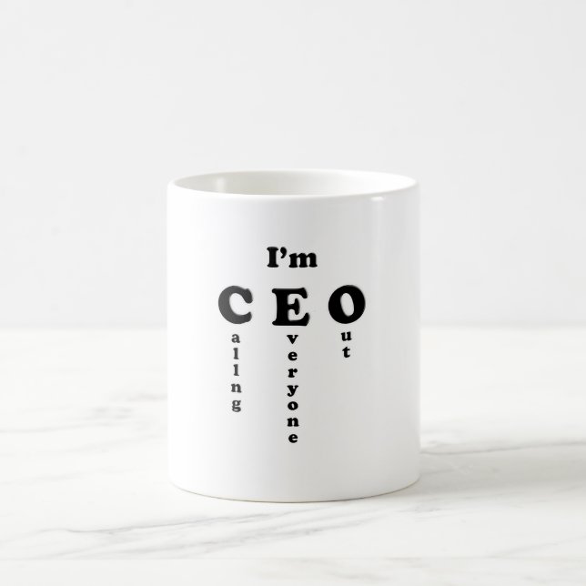 Mug Je suis PDG (Centre)