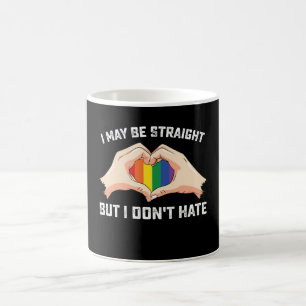 Mug Je suis peut-être hétéro mais je ne déteste pas le