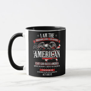 Mug Je suis politiquement incorrect Dieu béni 