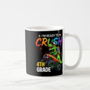 Mug Je suis prêt à écraser les dinosaures monstres de 