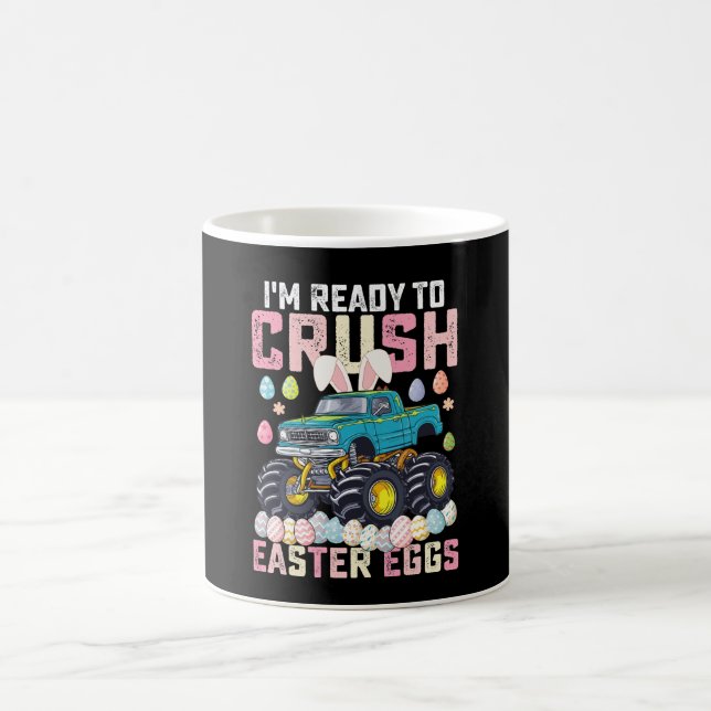 Mug Je suis prêt à écraser les oeufs de Pâques Monster (Centre)