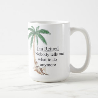 Mug Je suis retiré