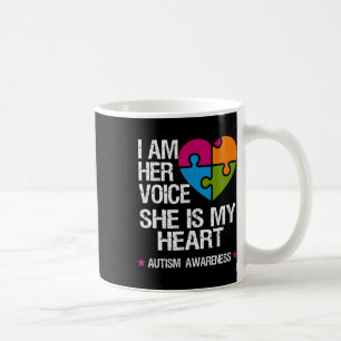 Mug Je Suis Sa Voix Elle Est Mon Coeur Sensibilisation