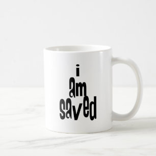 Mug Je suis sauvé chrétien