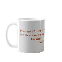 Je suis très bien, des mercis