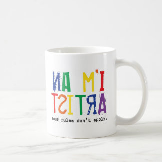 Mug Je suis un artiste (la tasse)