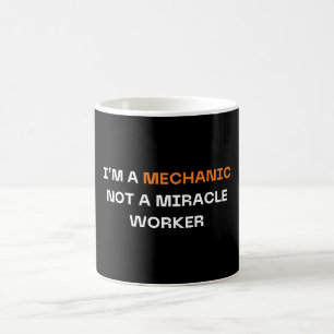 Mug Je suis un cadeau mécanique   Citations mécaniques