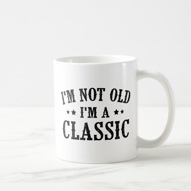 Mug Je suis un classique (Droite)