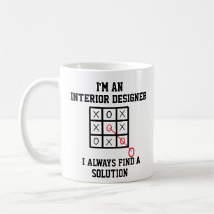 Mug Je Suis Un Concepteur Intérieur Je Trouve Toujours