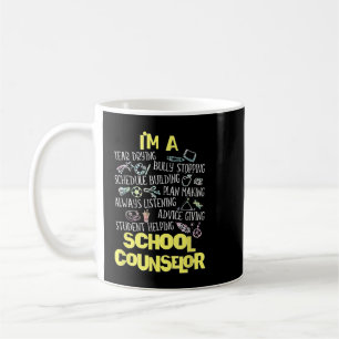 Mug Je suis un conseiller scolaire Cadeau retour à l'é