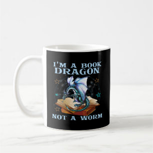 Mug Je Suis Un Dragon De Livre Pas Un Dragon De Ver