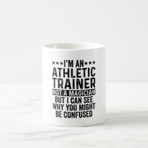 Mug Je suis un entraîneur sportif pas un magicien drôl