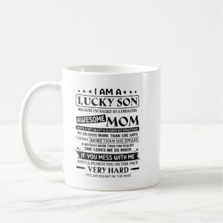 Mug Je suis un Fils chanceux élevé par un monstre mons