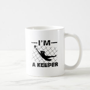Mug Je suis un gardien - conceptions de gardien de but