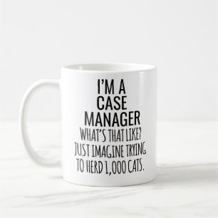 Mug Je suis un gestionnaire de Coque Qu'est-ce que c'e
