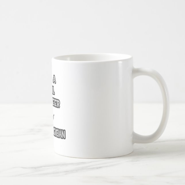 Mug Je Suis Un Ingénieur Civil... Pas un magicien (Droite)